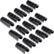15 pcs 32Mm/1.26" Garden Buildings Tube Clip Greenhouse Frame Pipe Tube Film Clip For Greenhouse Banner Frame Shelters