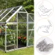Greenhouse Clamps, 50-pack, greenhouse clamps, stainless steel W-clamps