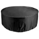 Garden furniture cover - Garden table cover - furniture covers - garden table cover - round garden furniture cover - waterproof garden furniture covers - 120 x 75 cm - Waterproof - Windproof - Dustproof - Anti-UV - round - 210D Oxford cloth - black - for