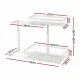 Artiss Under Sink Organizer Storage with 2 Slide Out Drawers 5 Adjustable Height Bathroom Kitchen Cabinet