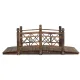 Gardeon Garden Decor Outdoor Ornament Wooden Bridge 150cm