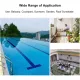 30% Sunblock Shade Cloth Garden Shade Mesh Tarp with Eyelets and Ropes UV Resistant Sunblock Shade Cloth for Garden, Pergola, Patio Plants, Greenhouse，Outdoor(2x6.0m/6.6x19.7ft)