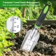 Garden Tools Set, 3 Pack Heavy Duty Gardening Tools Set Include Garden Shovel + Hand Rake Garden Tool, Heavy Duty Hand Cultivators for Gardening