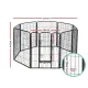 i.Pet 40" 8 Panel Dog Playpen Pet Exercise Cage Enclosure Fence Play Pen