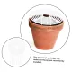 Plant Pot Cover Plant Mesh Pot Cover Garden Flower Pot Cover Soil Protector for Plant Pot Flowerpot Cat Cover Flowerpot Accessory