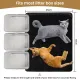Cat Litter Mat Trapper – 60x45cm Double-Layer Honeycomb Design, Waterproof & Urine-Proof, Traps Litter to Keep Floors Clean
