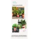 Hanging Flower Pot Holder Metal Balcony Railing Planter Basket Round Iron Rack with Mesh Bottom Fits up to 6cm Rail for Fence & Patio Brown