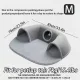 Warm Autumn/Winter Cat Tunnel Bed with Detachable Play-and-Sleep Cat Run – Size M