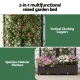 Green Fingers Raised Garden Bed Vertical Planter Self Watering Large Elevated Veggie Box 80x40x122cm