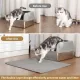 Cat Litter Mat ，60x45cm Double-Layer Honeycomb Design, Waterproof & Urine-Proof, Traps Litter to Keep Floors Clean(Gray)