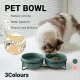 Ceramic Pet Bowl Cat Food Bowl Dog Bowl Drinking Bowl Pet Water Food Dish - Pink
