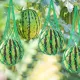 10Pack Melon Hammock Watermelon Nets with 20 Cable Zip Ties, Heavy Duty Watermelon Honeydew Net for Garden Trellis Vertical Garden Growing