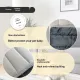 Dog Crate Pad, Dog Crate Mat Kennel Pad, Washable Water-Resistant Pet Bed Flat Dogs Cage Mat for Small Dogs（61*42*2cm）