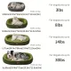 Pet Bed Dog Bed Cat Bed All-Season Washable Dog Bed Small Dog Bed Medium Dog - Green - Size L75-60-12