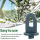 Greenhouse Clamps Set of 50 with Extra Strong Grip and Eyelets - The Best Trellis and Plant Holder for Your Greenhouse - Greenhouse Accessories