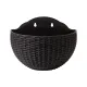 Exquisite Wall Flower Pot, Plastic Hanging Planter for Outdoor Garden Balcony, Home Decor Bucket Planter L