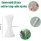 10Pack Melon Hammock Watermelon Nets with 20 Cable Zip Ties, Heavy Duty Watermelon Honeydew Net for Garden Trellis Vertical Garden Growing
