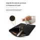 Cat Litter Mat,Double Layer Honeycomb Cat Litter Trapping Mat, Non Slip Waterproof Urine Proof Cat Litter Box Mat for Floor, Kitty Litter Rug, Cat Supplies, Black 30*30cm