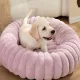 Pet Bed Dog Bed Cat Bed Small Dog Bed Medium Dog Bed Plush Pet Bed All-Season - Khaki - Size 50-20-20
