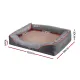 i.Pet Pet Bed Orthopedic Washable Dog Bed Plush Fleece Sofa Cushion Mat