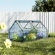Greenfingers Greenhouse 1.8x0.9x0.9M Mini Green House Raised Garden Bed Planter Box