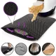 2-PCS Green Double Layer Cat Litter Mat Honeycomb Design Waterproof EVA Trapping Mat for Litter Box Tracking Control 40x50cm Easy Clean Australian Pet Supplies