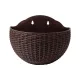 Exquisite Wall Flower Pot, Plastic Hanging Planter for Outdoor Garden Balcony, Home Decor Bucket Planter L