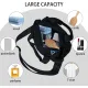 Mini Gym Bag Small Sport Bag Adjustable Duffle Bag Detachable Strap Gym Tote for Men Women Portable Shoulder Fitness Bag for Travel Sports