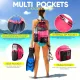 Mesh Swim Bag Beach Drawstring Backpack, Waterproo Gym Bags or Women and Men, Large Pool Bag Swimming Gear or Swimmers