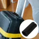 4 Pcs Neoprene Luggage Handle Wrap for Suitcase Luggage Tags Identifiers Bulk Luggage Handle Wrap Luggage Tag Wraps Travel Accessories (Black)