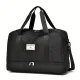 Luxury Duffle Bag Oversized Duffle Travel Bag Gym Bag Multiple Compartments Wet - Navy - Size 01