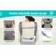 Gray Black outdoor pet backpack, dog backpack, pet carrier, outdoor dog gear, pet travel, dog transportation, Australia pet carrier, small dog backpack, medium dog carrier, breathable pet backpack