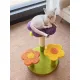 Cat Tree Flower-Shaped Cat Tree Cat Scratching Post Cat Furniture Sisal Rope - Purple - Size 40-40-48
