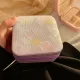 heart shaped jewelry box, jewelry storage, ring compartments, earring storage, anti oxidation jewelry box, travel jewelry box, jewellery organiser, gift for her - Pink - Size pu