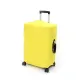 Travel Luggage Cover, Suitcase Protector for Luggage,  Suitcases Covers Elastic Carry on Cover Protector Washable Scratch-Resistant Fits(Yellow, 22-24 inch,Only luggage protection cover)
