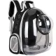 pet products Pet Space Capsule Backpack, Small Medium Cat Puppy Dog Carrier, Transparent Breathable Heat Proof, Pet Carrier for Travel Hiking Walking Camping, Grey