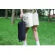 Portable Compact Camping Chair for Outdoor Camp Travel Picnic Lightweight Folding High Back Camping Chair With Head Support -Black