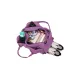 Gym Tote Bag with Shoe Compartment and Wet Dry Storage Pockets for Women Travel Duffel Bag Yoga Gym Bags with Yoga Mat Holder -Purple