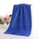 Microfiber Towel 29.5x13.8", 2 PACK Soft Lightweight Bath Towels Quick-Drying Towels Highly Absorbent Wash Cloths, Towels for Bathroom, Body, Gym, Shower, Hotel(White) A_#Blue【2pcs】