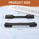 Luggage Handle Replacement 8.5 Inch Suitcase Handle Carry Strap Plastic Pull Handle Grip Luggage Replacement Parts with Screws for Suitcase Box Luggage Case, Black