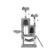 i.Pet Cat Tree Tower Scratching Post Scratcher 161cm Condo House Trees Grey