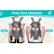 Gray Black outdoor pet backpack, dog backpack, pet carrier, outdoor dog gear, pet travel, dog transportation, Australia pet carrier, small dog backpack, medium dog carrier, breathable pet backpack