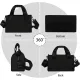 Mini Gym Bag Small Sport Bag Adjustable Duffle Bag Detachable Strap Gym Tote for Men Women Portable Shoulder Fitness Bag for Travel Sports