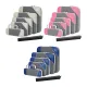 6PCS Compression Packing Cubes Expandable Luggage Storage Bag Travel Packing Bag - Navy