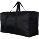 Extra Large Storage Duffle Bag for Travel, Black Oversized Giant Big Traveling Duffle Bag