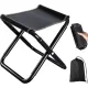 Camping Chair - Beach Chair - Fishing Chair - Folding Chair - Travel Stool - Mini Pocket Stool - Camping Chair - Garden Chair - Foldable Picnic Chair - Portable - Fits in Pocket - Up to 100kg - Foldable - Lightweight - Includes Carrying Bag - Black