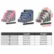 6PCS Compression Packing Cubes Expandable Luggage Storage Bag Travel Packing Bag - Navy