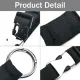 Add a Bag Luggage Straps Jacket Gripper Luggage Straps Baggage Suitcase for Travel Belt Luggage with Buckle Adjustable Luggage Accessories(Black)