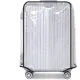 Luggage Cover - Transparent PVC Material - Waterproof and Scratch Resistant - Semi-transparent Luggage Cover - Suitable for Business Travel and Daily Use - 30