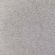 4 Piece DII Woven Placemats Collection Metallic Round Placemat Set, 11.8", Platinum SilverDecorative Sparkle Bling